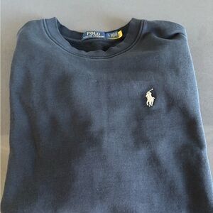 Ralph Lauren Men's Black Crewneck Sweatshirt